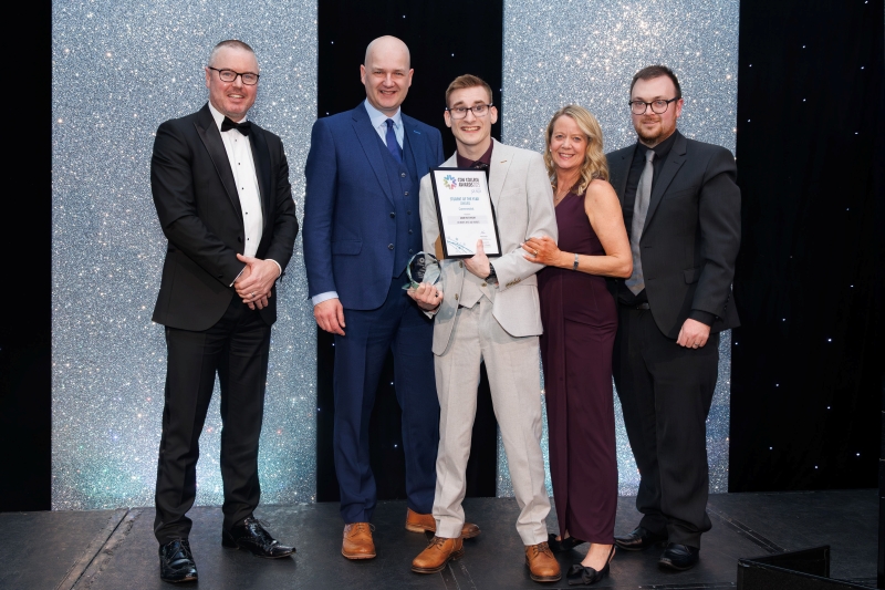 Commended: Student of the Year Adam Hutchison