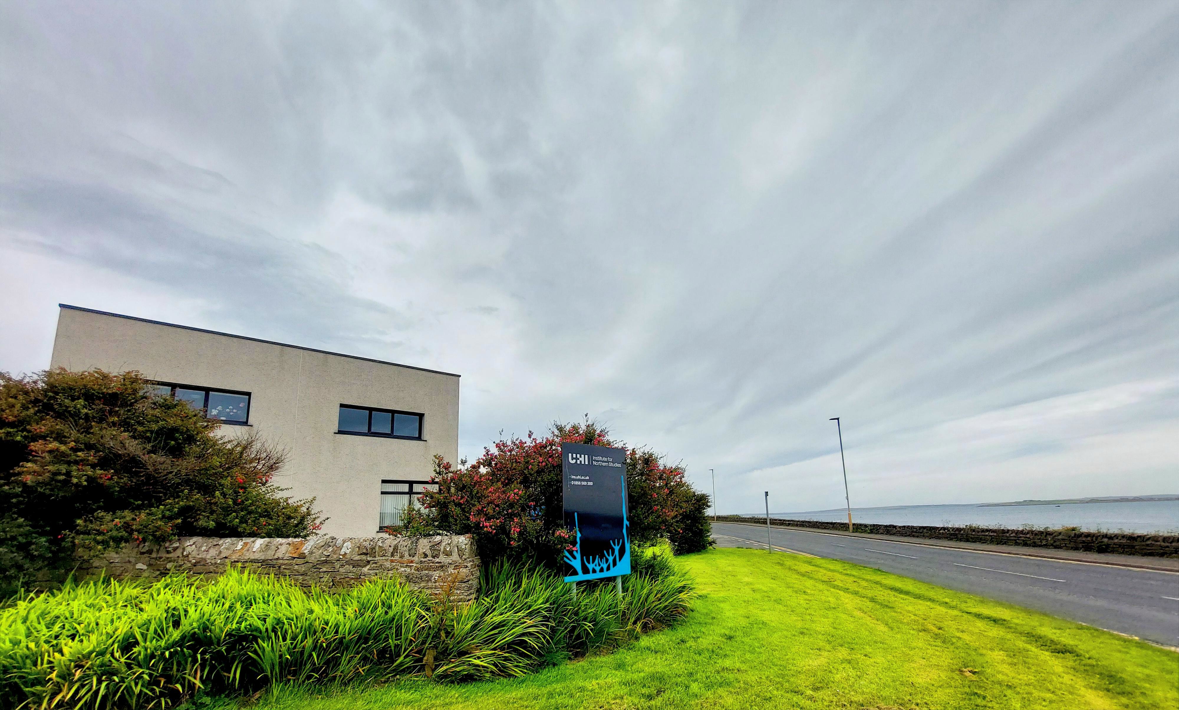 A picture of the INS building