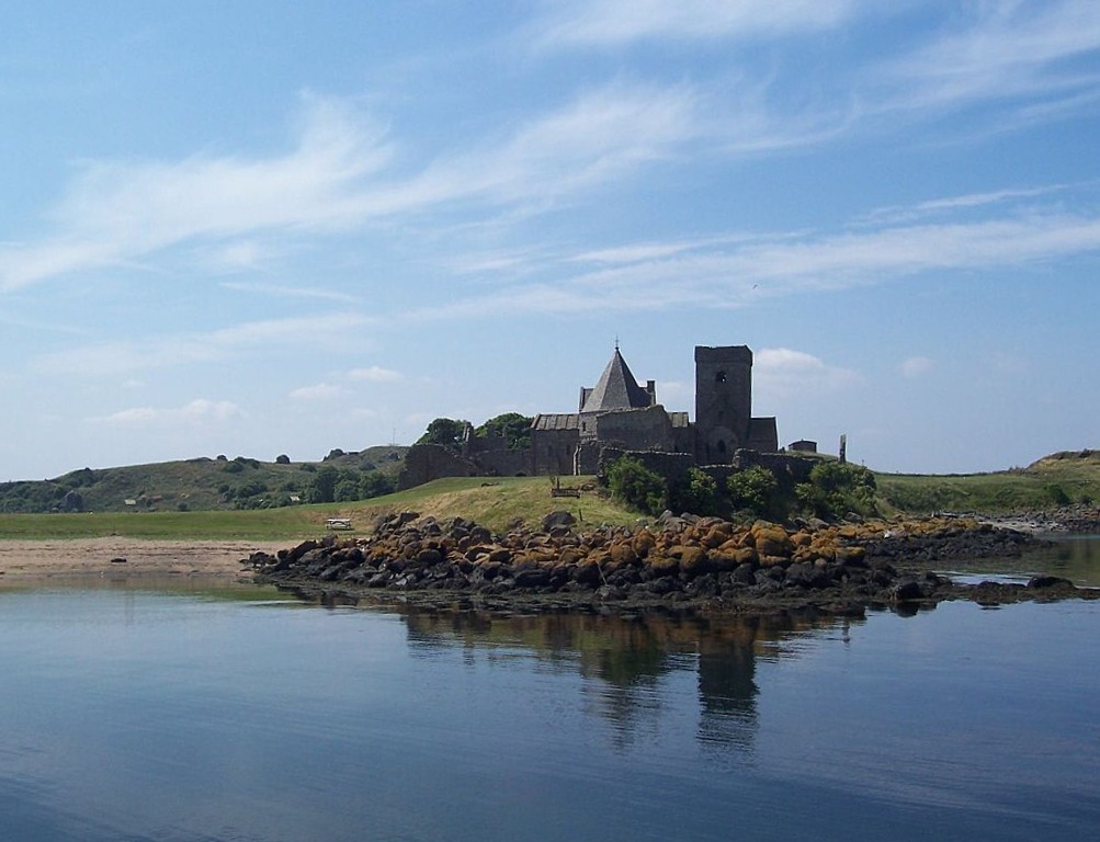 A photograph of Incholm Abbey