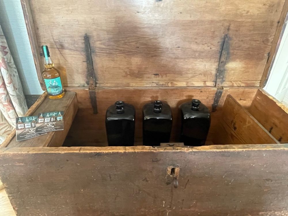 A photograph of John Gows Sea Chest