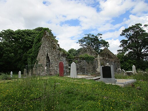 A photograph of Coole Church County Cork. Source J Thacker Wiki Commons