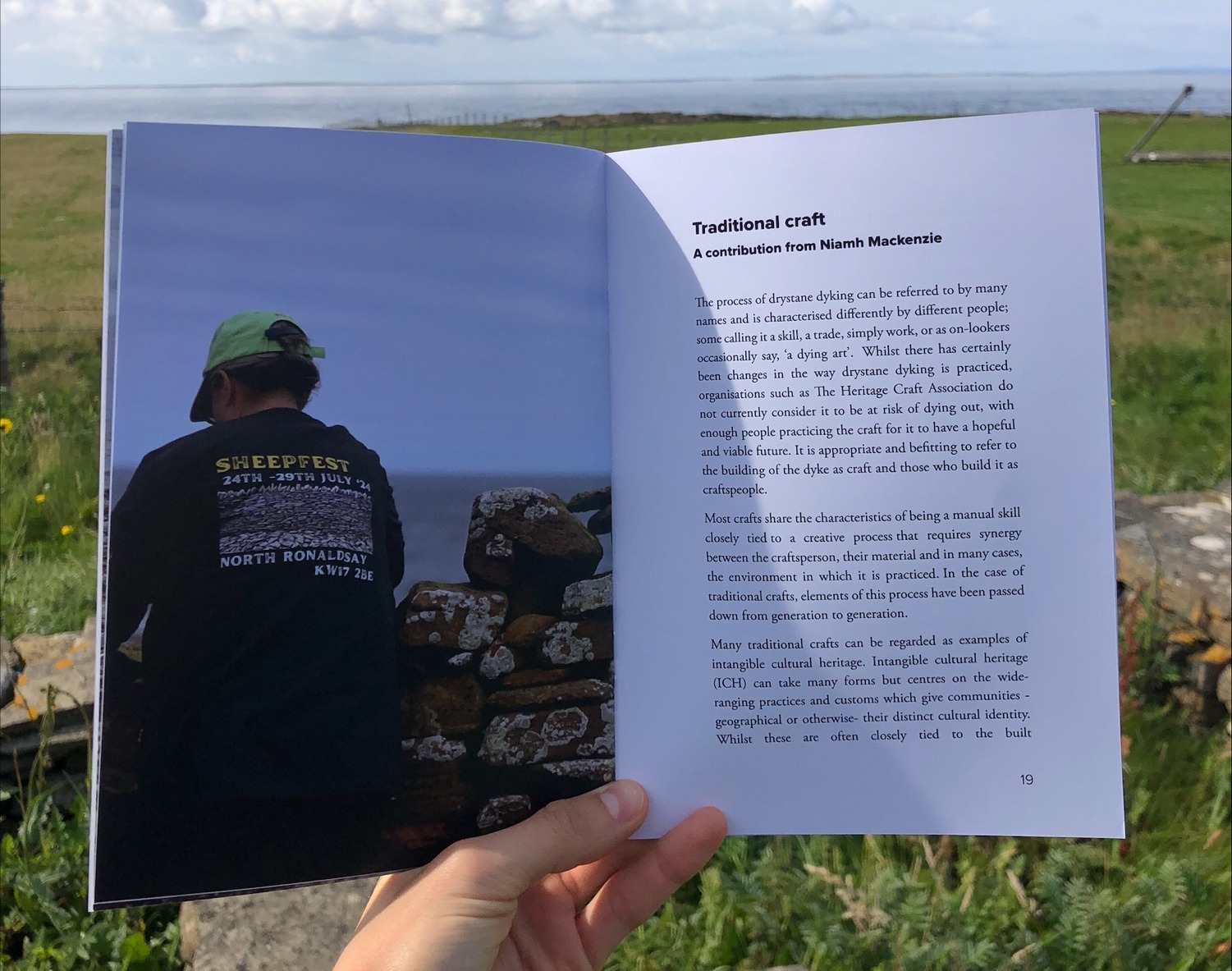 INS PhD Researcher Published in North Ronaldsay Booklet