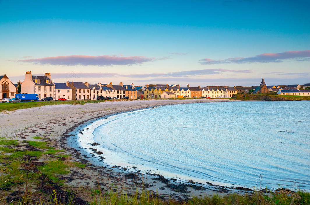 Beach on the island of Islay